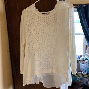 Light weight long sleeve sweater